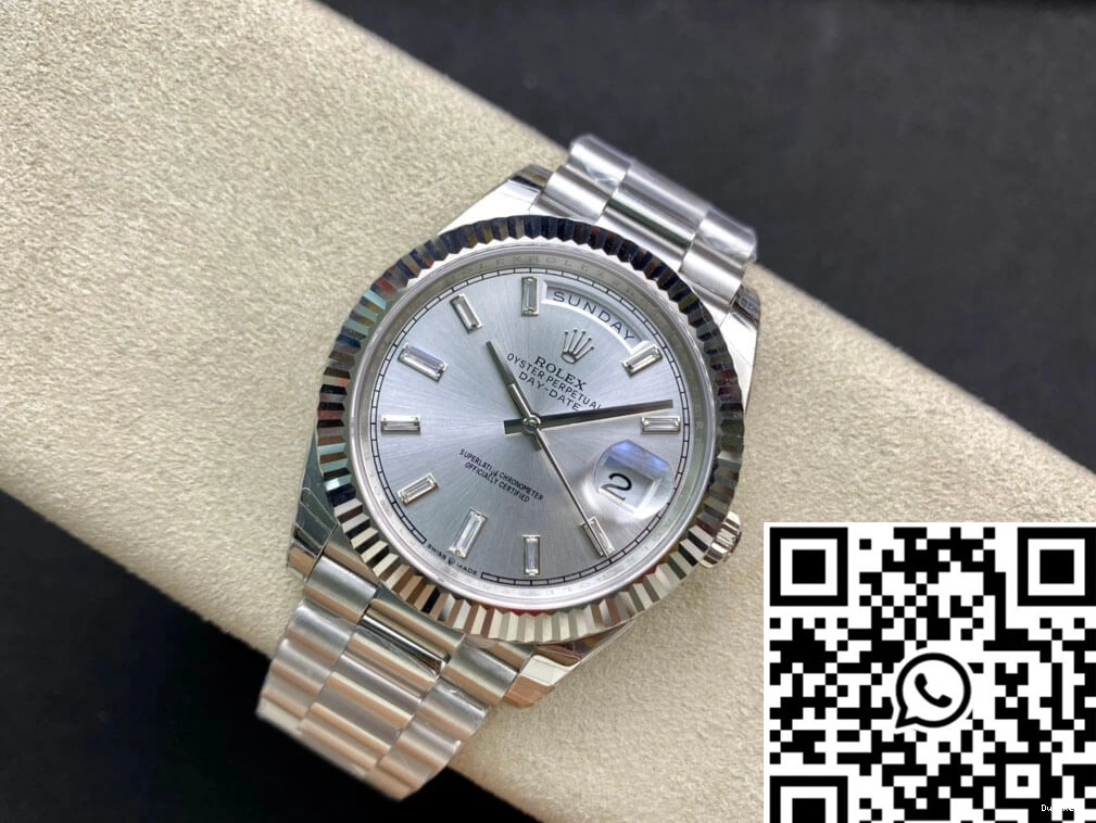 Date Rolex Day Dial EW Factory M228239-0003 Silver 1222